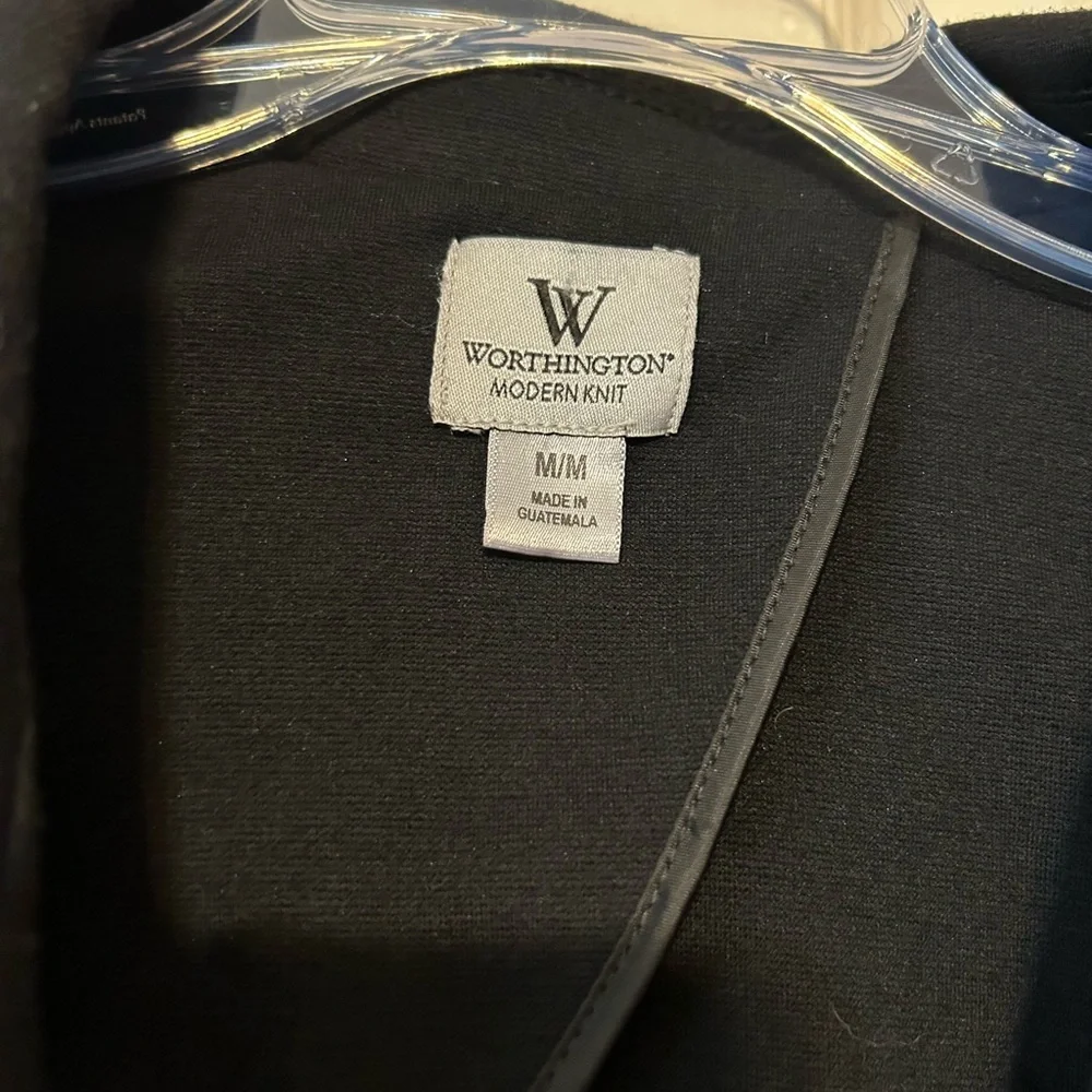 W WORTHINGTON women black blazer - Picture 3 of 6